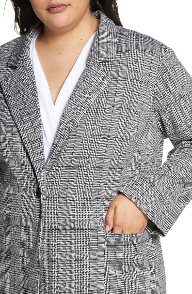 Sanctuary Timeless Plaid Duster Jacket, Alternate, color, 