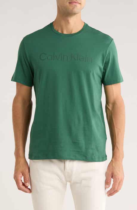 Calvin Klein Standard Logo Cotton Crewneck T-Shirt