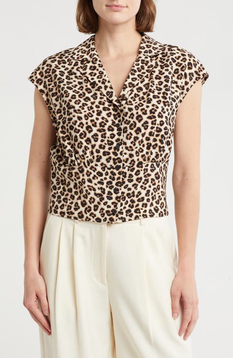 Patterned Camp Shirt