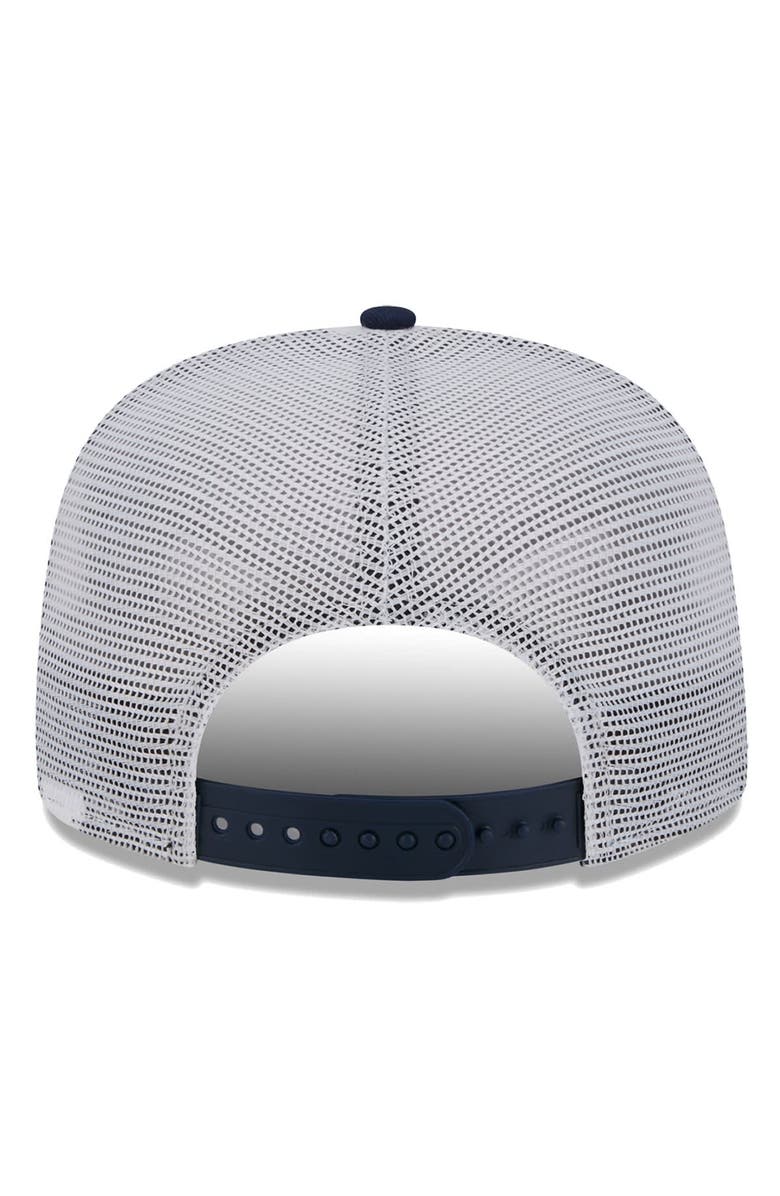 New Era Men's New Era Navy Denver Nuggets Court Sport Speckle 9FIFTY Snapback Hat, Alternate, color, 