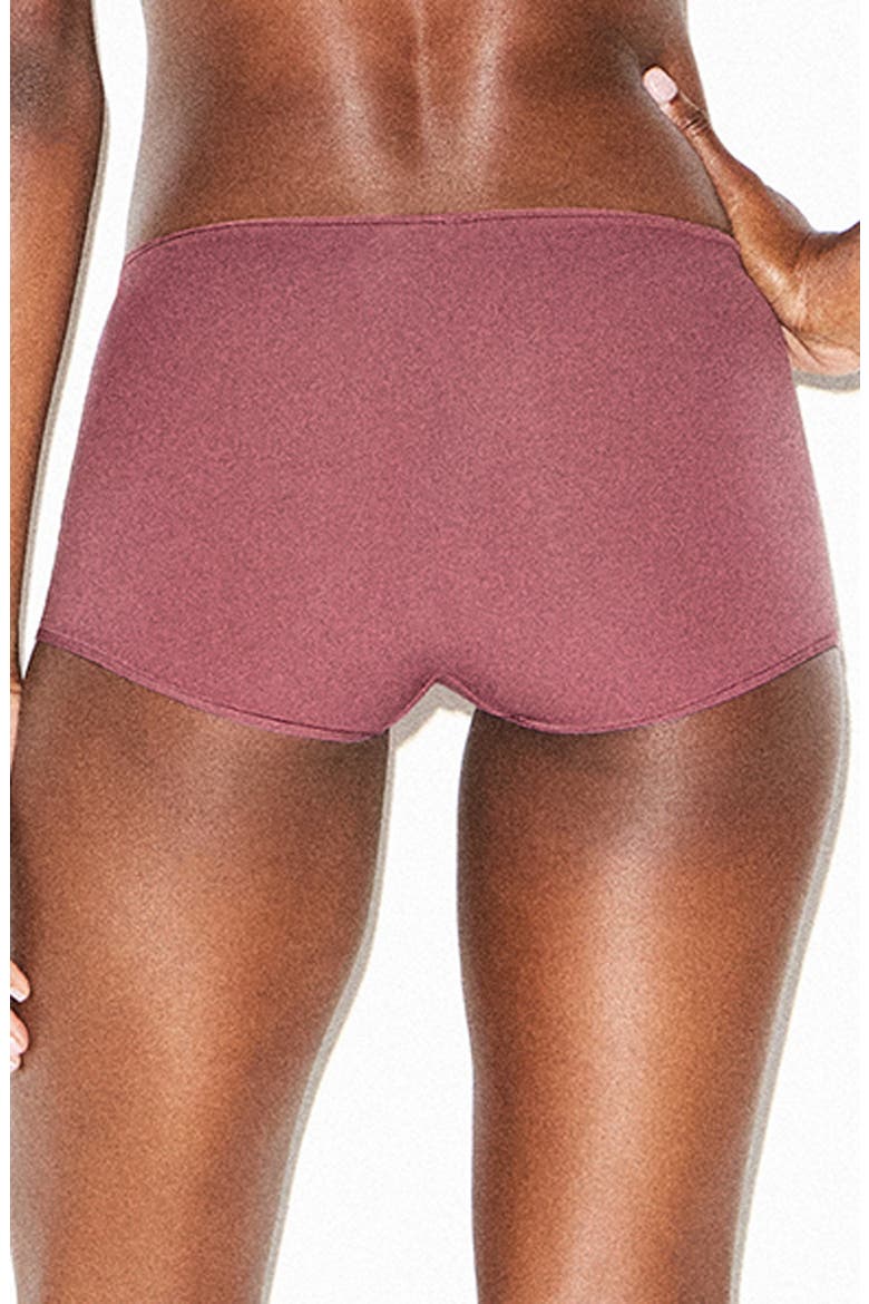 Fits Everybody Boy Shorts, Alternate, color, BEET