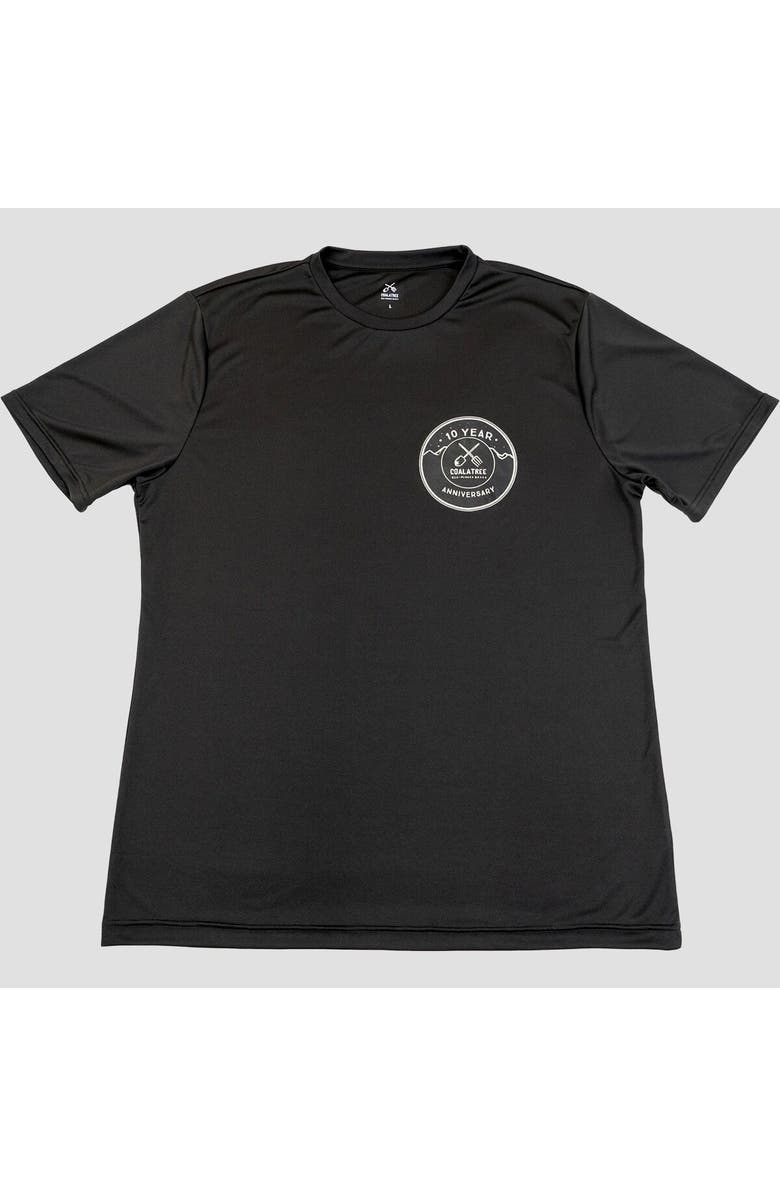 Coalatree Quick Dry Short-Sleeve T-Shirt, Alternate, color, Black