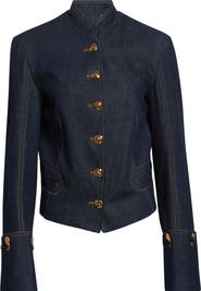 Zimmermann Rebellion Denim Pirate Jacket