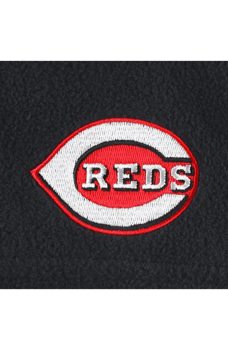 Columbia Men's Columbia Black Cincinnati Reds Big & Tall Steens Mountain Full-Zip Jacket, Alternate, color,