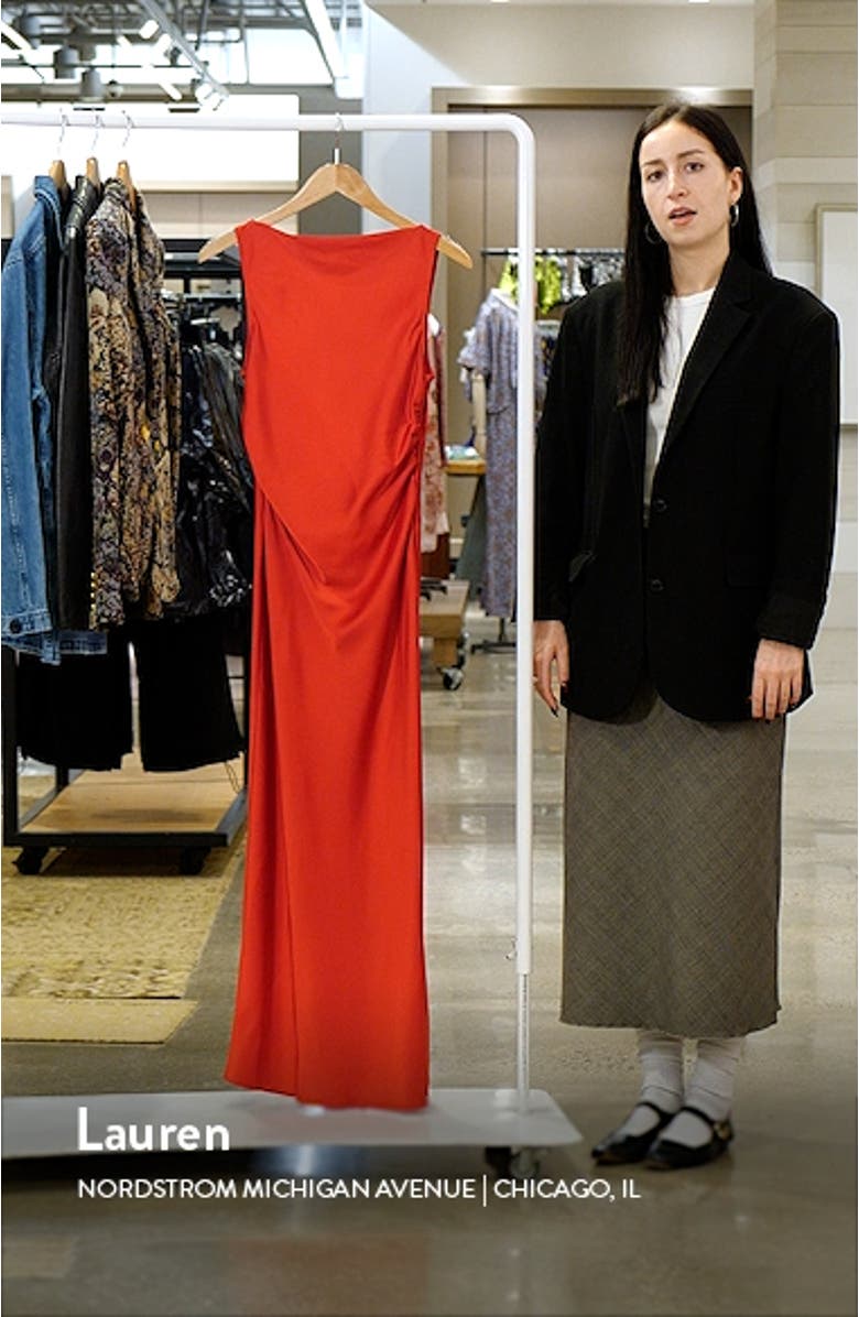 x Jourdan Sloane Bella Satin Dress, sales video thumbnail