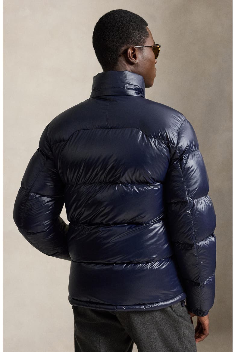 The Gorham Glossed Down Jacket, Alternate, color, NAVY GLOSS