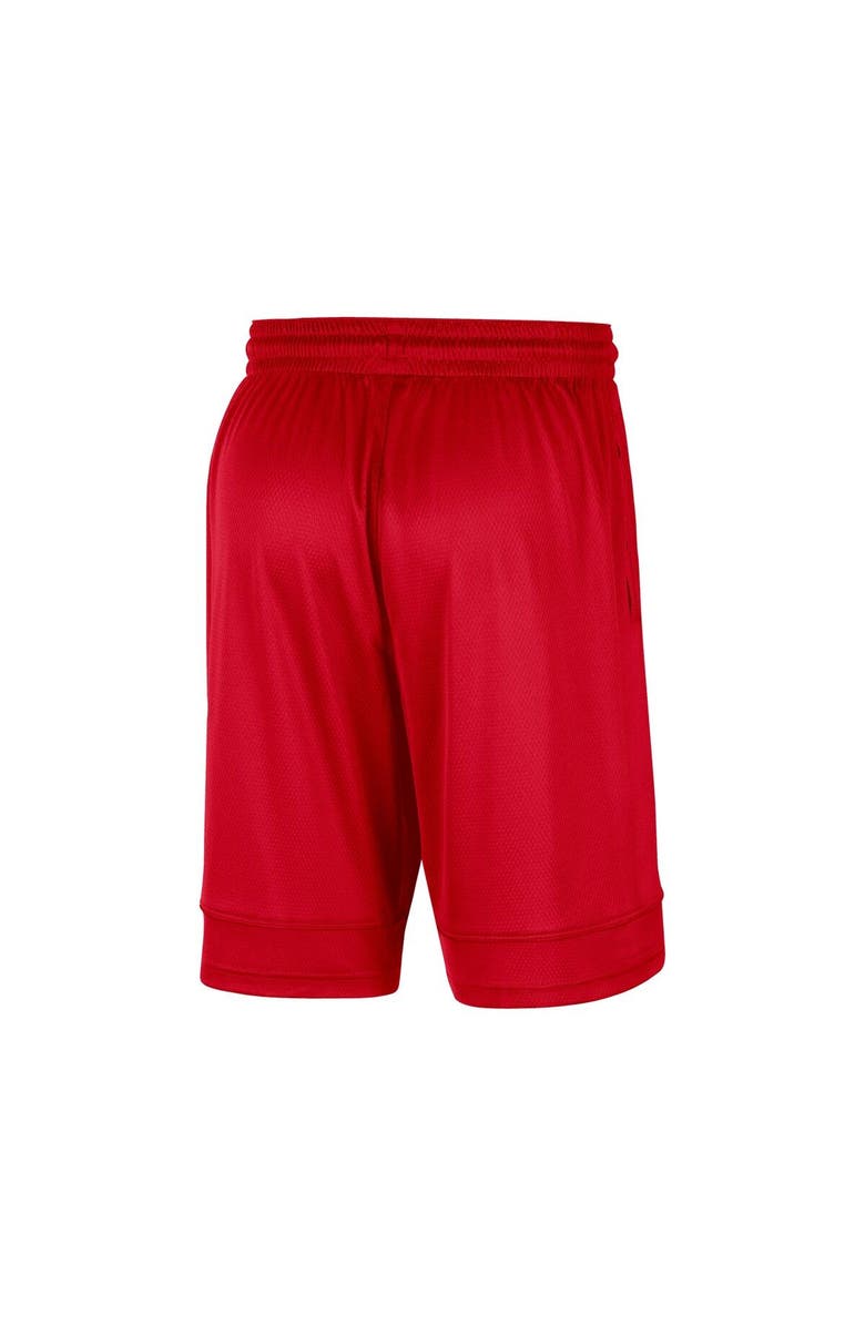 Nike Men's Nike Scarlet Ohio State Buckeyes Fast Break Team Performance Shorts, Alternate, color, 