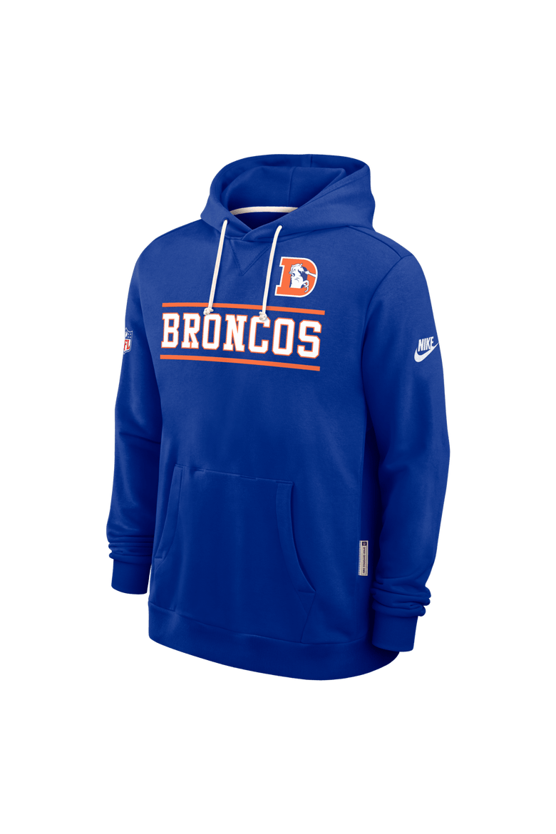 Men's Nike Royal Denver Broncos Alt Sideline Standard Issue Dri-FIT Hoodie, Alternate, color, Royal
