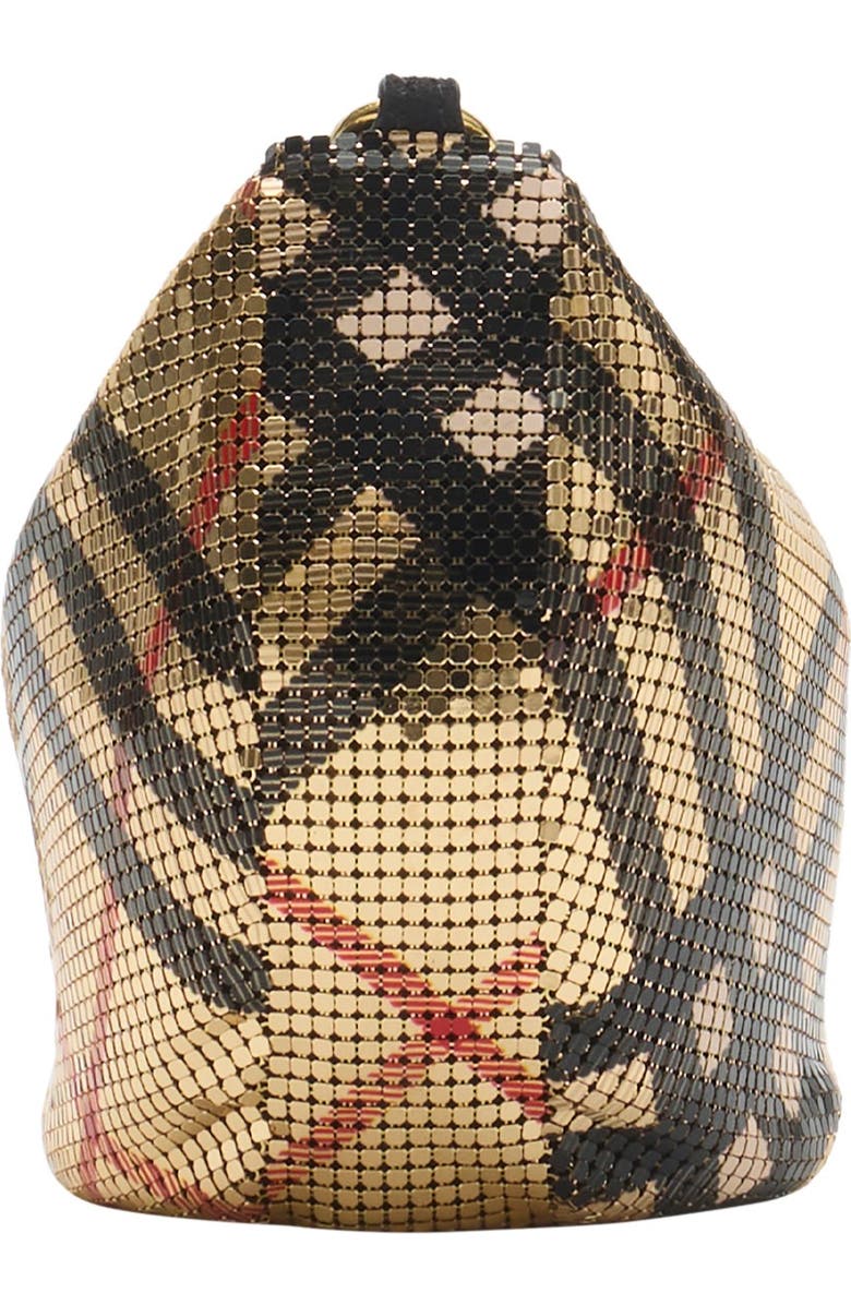 Burberry Chainmail Bag, Alternate, color, Sand Beige