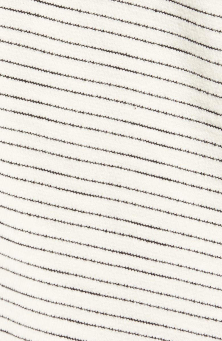 Madewell Stripe Lace-Up Top, Alternate, color, 