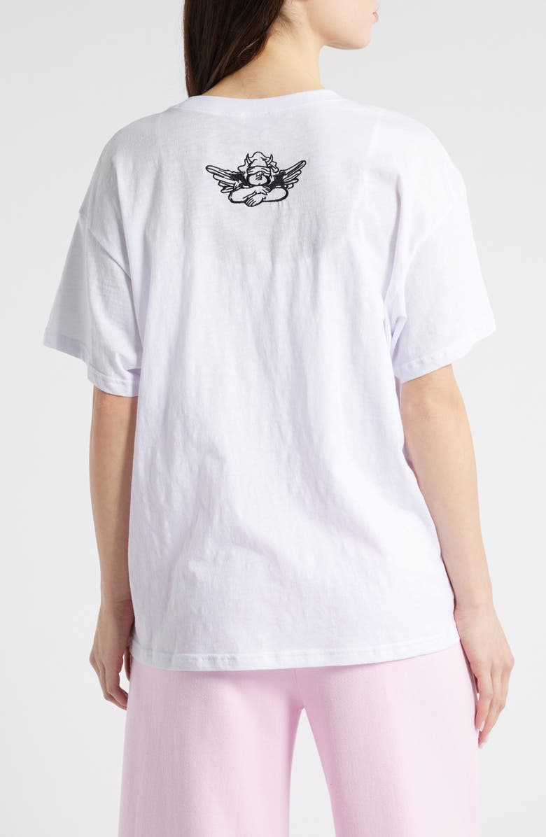 BOYS LIE Electric Love V2 Boyfriend Graphic T-Shirt, Alternate, color, White