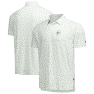 Breezy Golf Men's Breezy Golf White WM Phoenix Open Caddy Creatures Polo