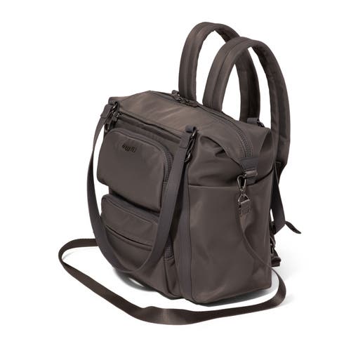 Baggallini Nolita Small Convertible Backpack In Smoke Twill