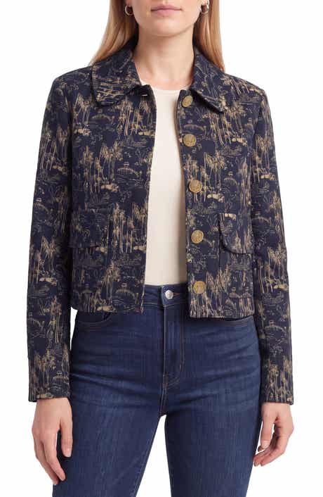 Toile Cropped Jacket