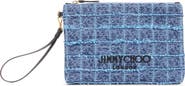 Jimmy Choo Flat Zip Pouch