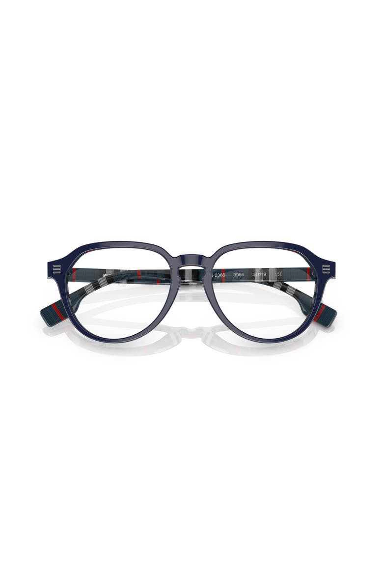 Burberry 52mm Phantos optical glasses, Alternate, color, Blue