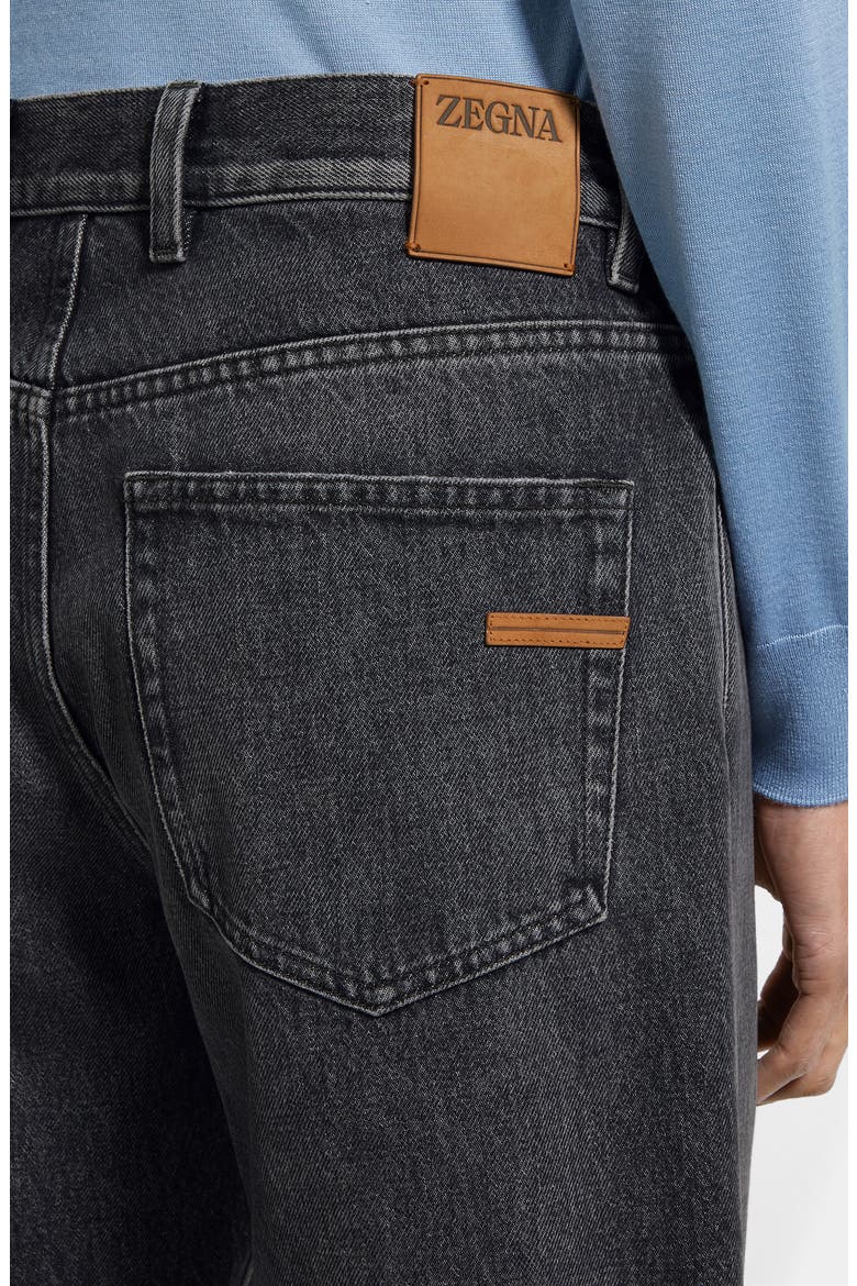 Roccia City Fit Jeans, Alternate, color, DARK GREY