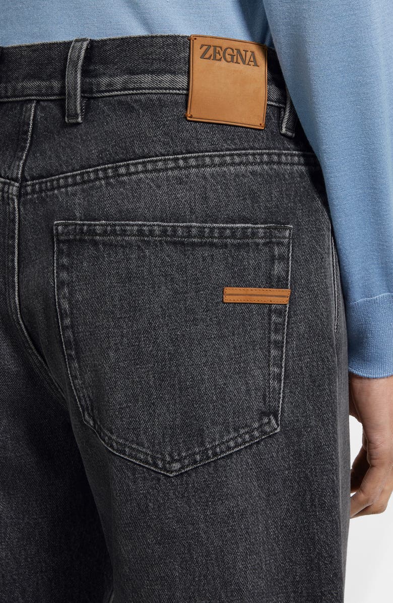 ZEGNA Roccia City Fit Jeans, Alternate, color, Dark Grey