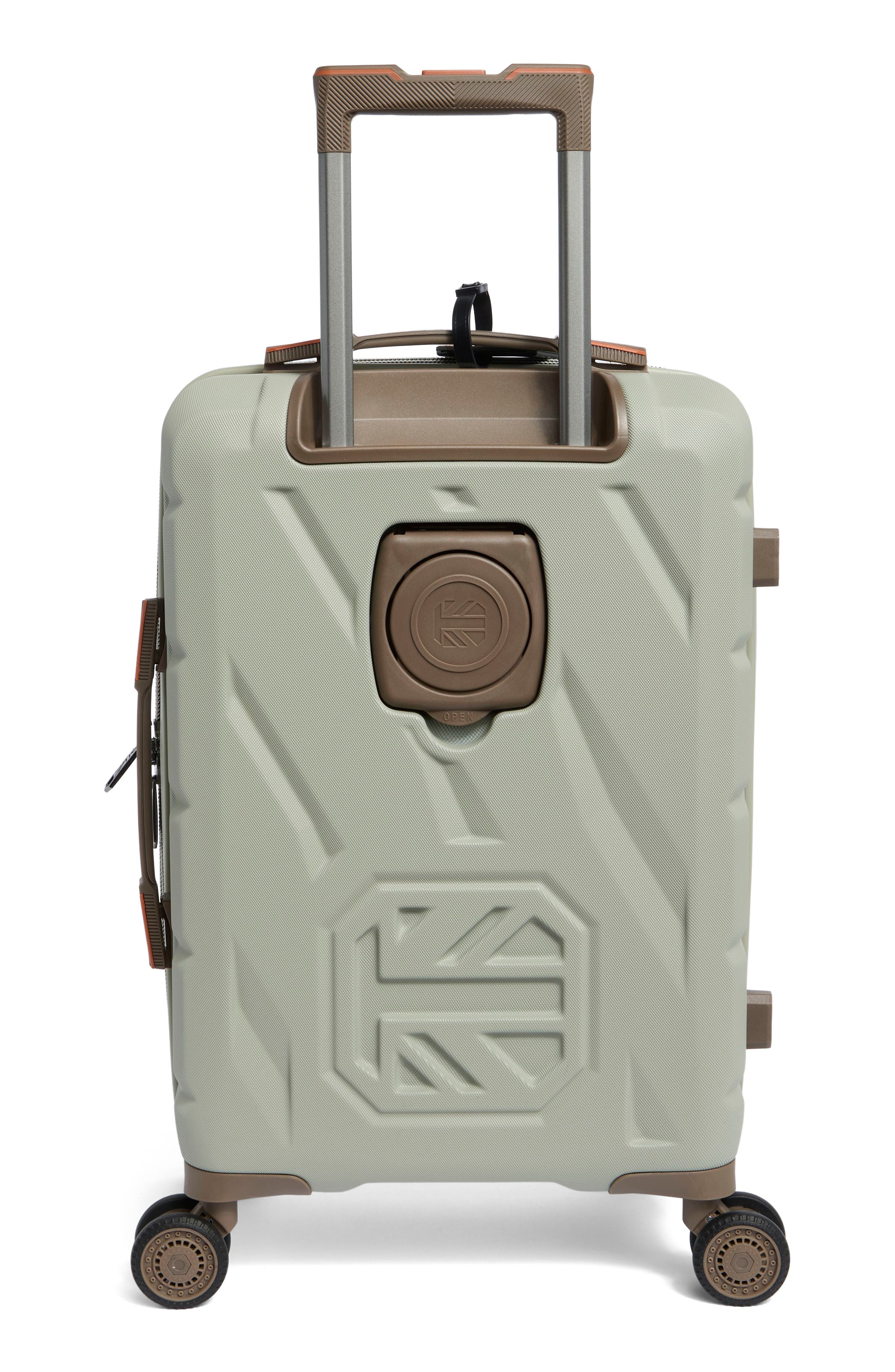 Britbag Stoneleigh 21-Inch Hardside Carry-On Spinner Luggage, Alternate, color, Abbey Stone