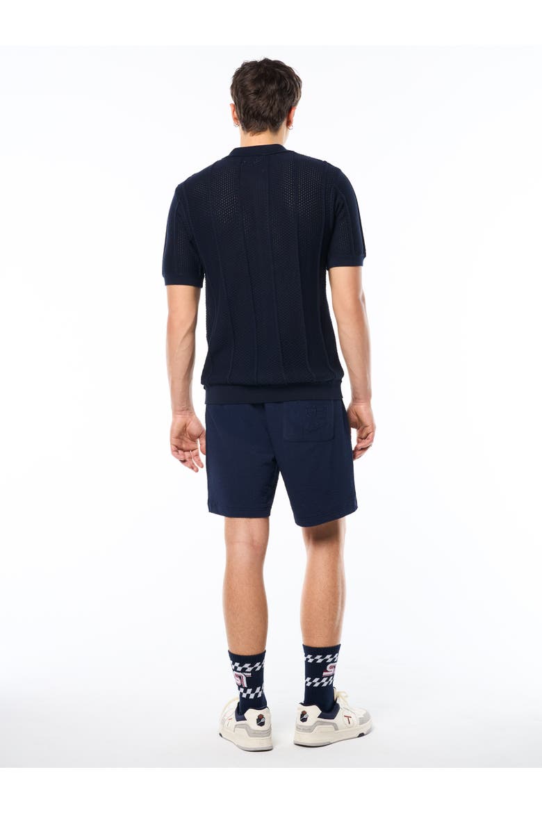 Montell Knit Polo, Alternate, color, MARITIME BLUE