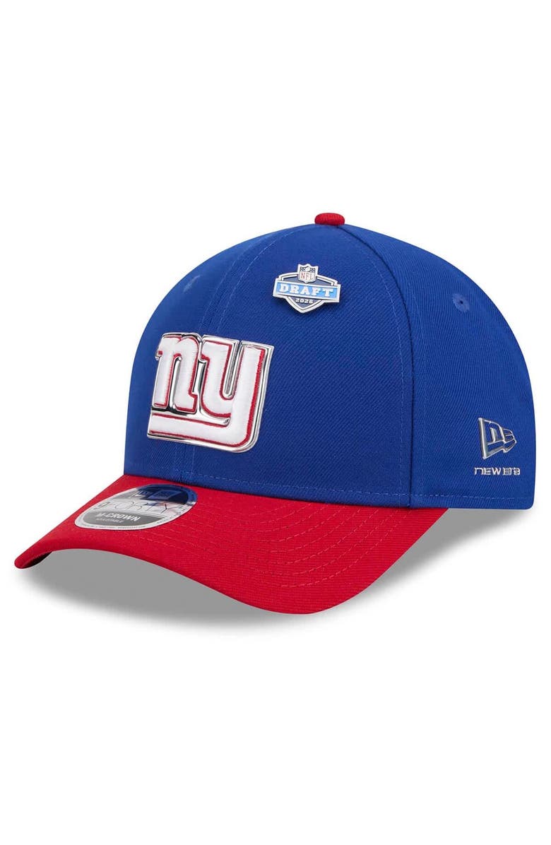 New Era Men's New Era  Royal/Red New York Giants 2026 NFL Draft 9FORTY M-Crown Adjustable Hat, Main, color, Royal
