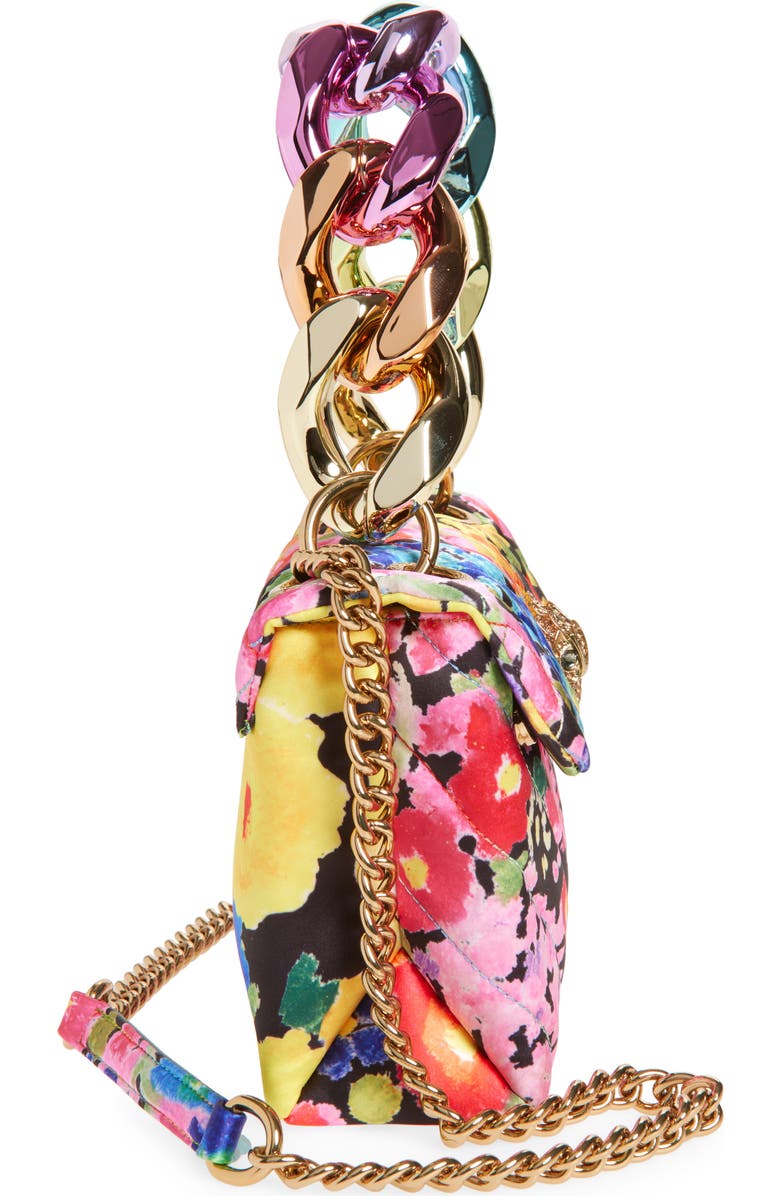 Kurt Geiger London Kensington Floral Quilted Top Carry Handle Bag, Alternate, color,