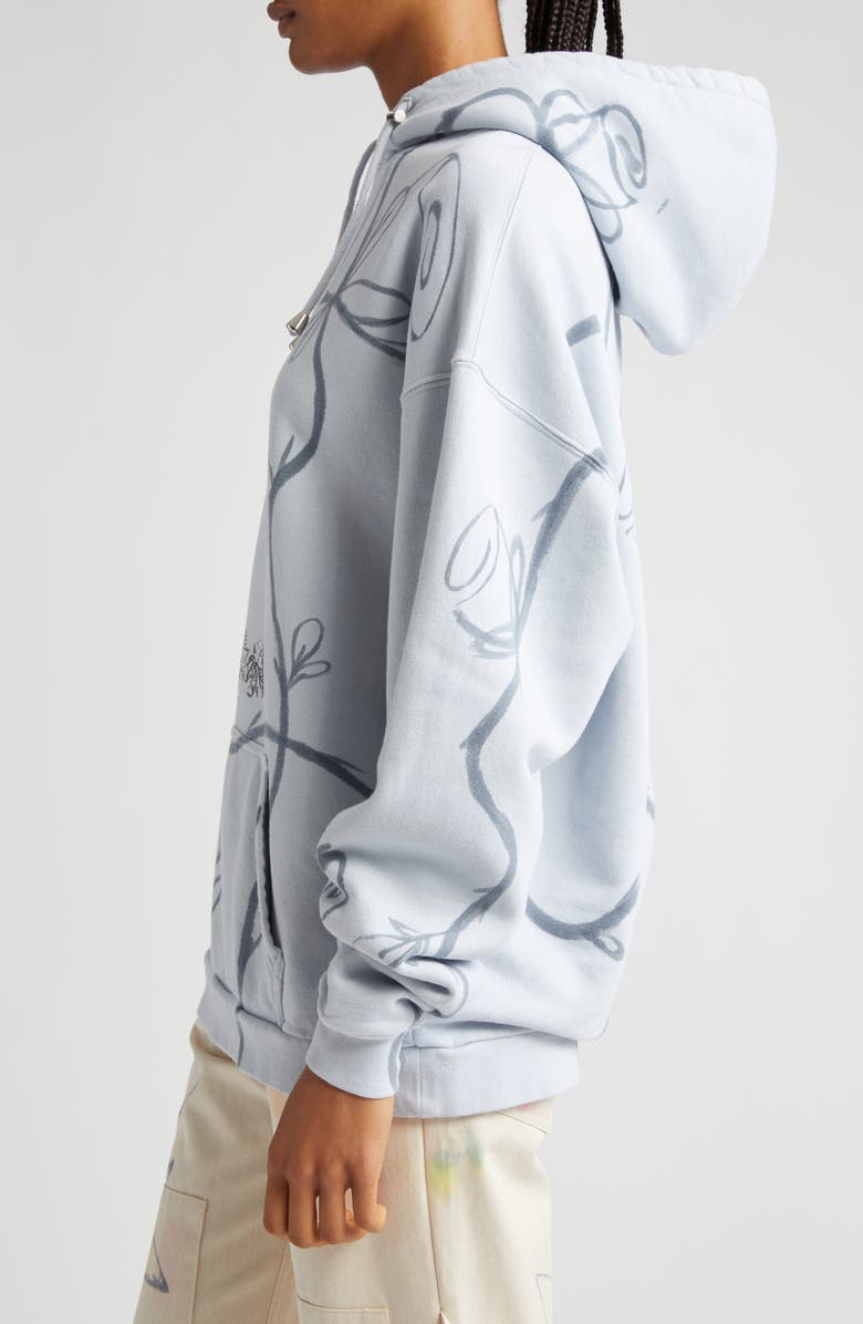 Collina Strada Rhinestone Cotton Hoodie, Alternate, color, 