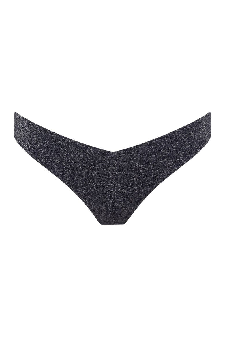 Chiara Mid-Rise Bikini Bottom, Alternate, color, Noir Navy