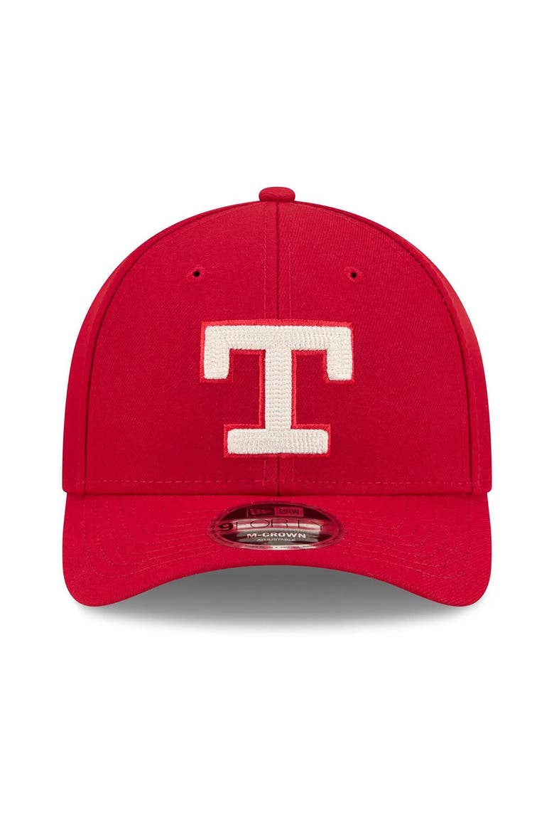 Men's New Era Red Texas Rangers 2026 City Connect 9FORTY M-Crown Adjustable Hat, Alternate, color, Red
