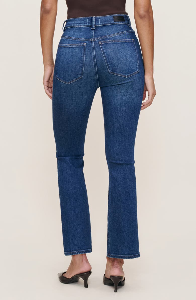 DL1961 Bridget Instasculpt High Waist Ankle Bootcut Jeans, Alternate, color, Raindrop