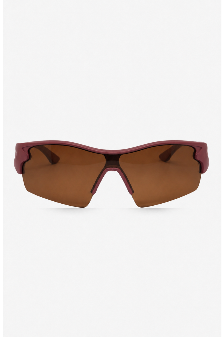 Session Sport Polarized Sunglasses, Main, color, Brown