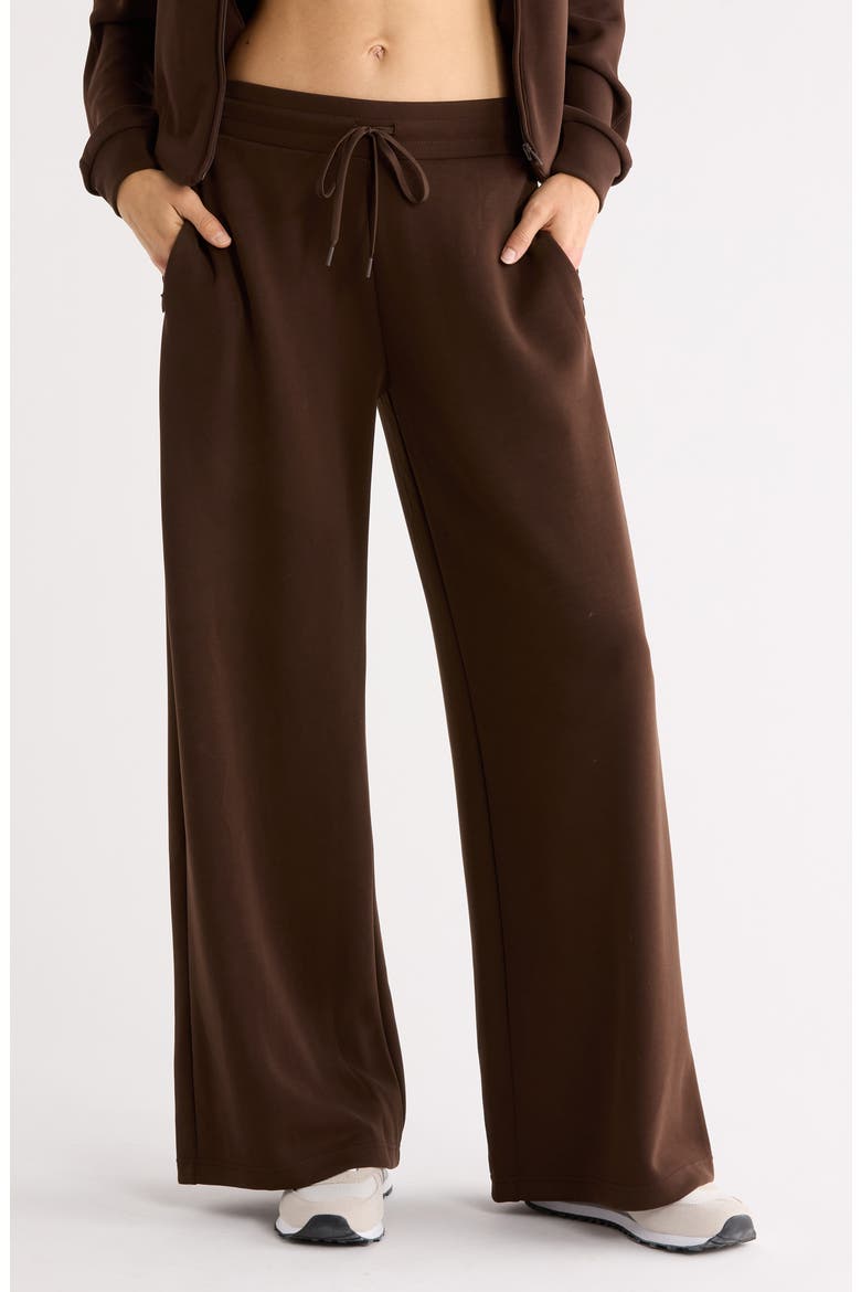 Soft Luxe Wide Leg Pants, Main, color, BROWN MOLE'