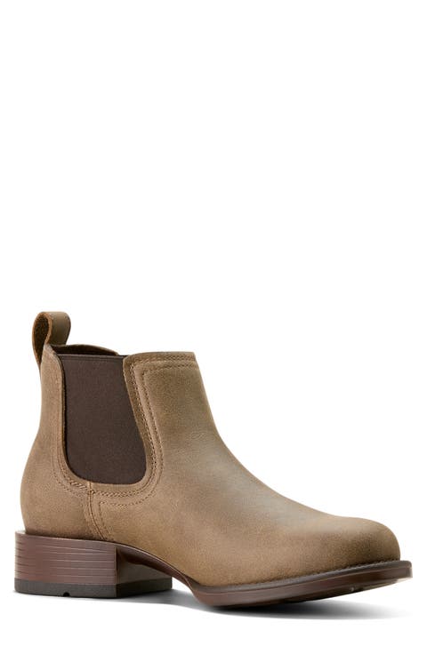 Booker Chelsea Round Toe Boot (Men)