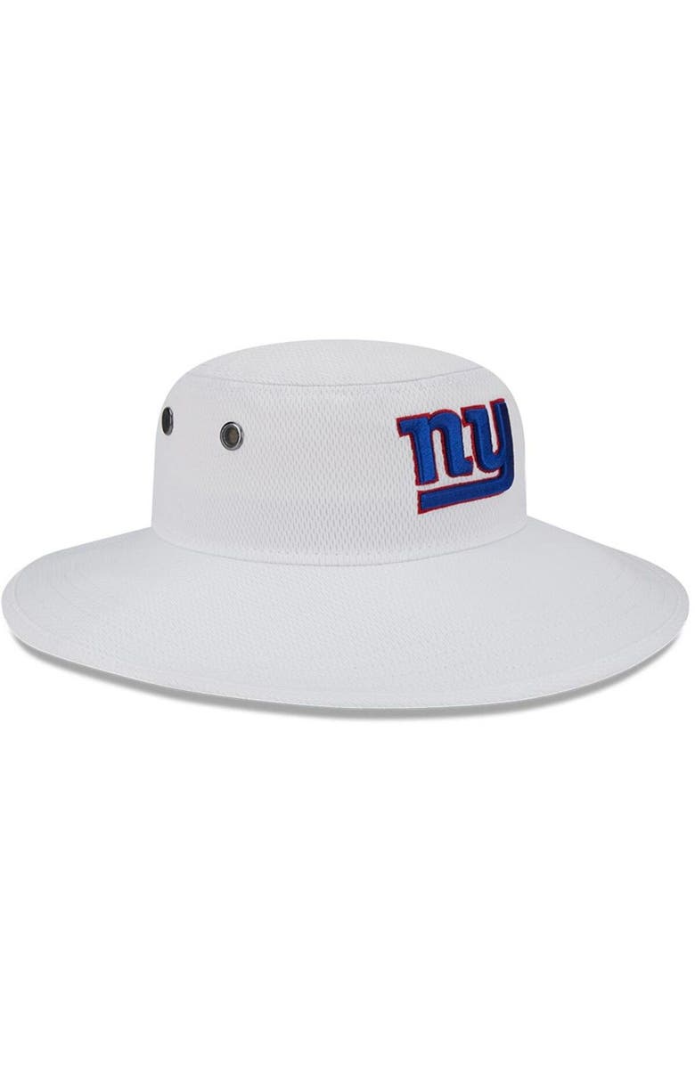 New Era Men's New Era White New York Giants 2023 NFL Training Camp Panama Bucket Hat, Alternate, color, White