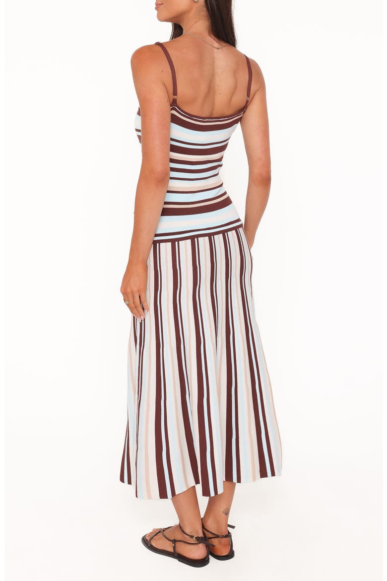 Karlin Maxi Dress, Alternate, color, BLUE STRIPE