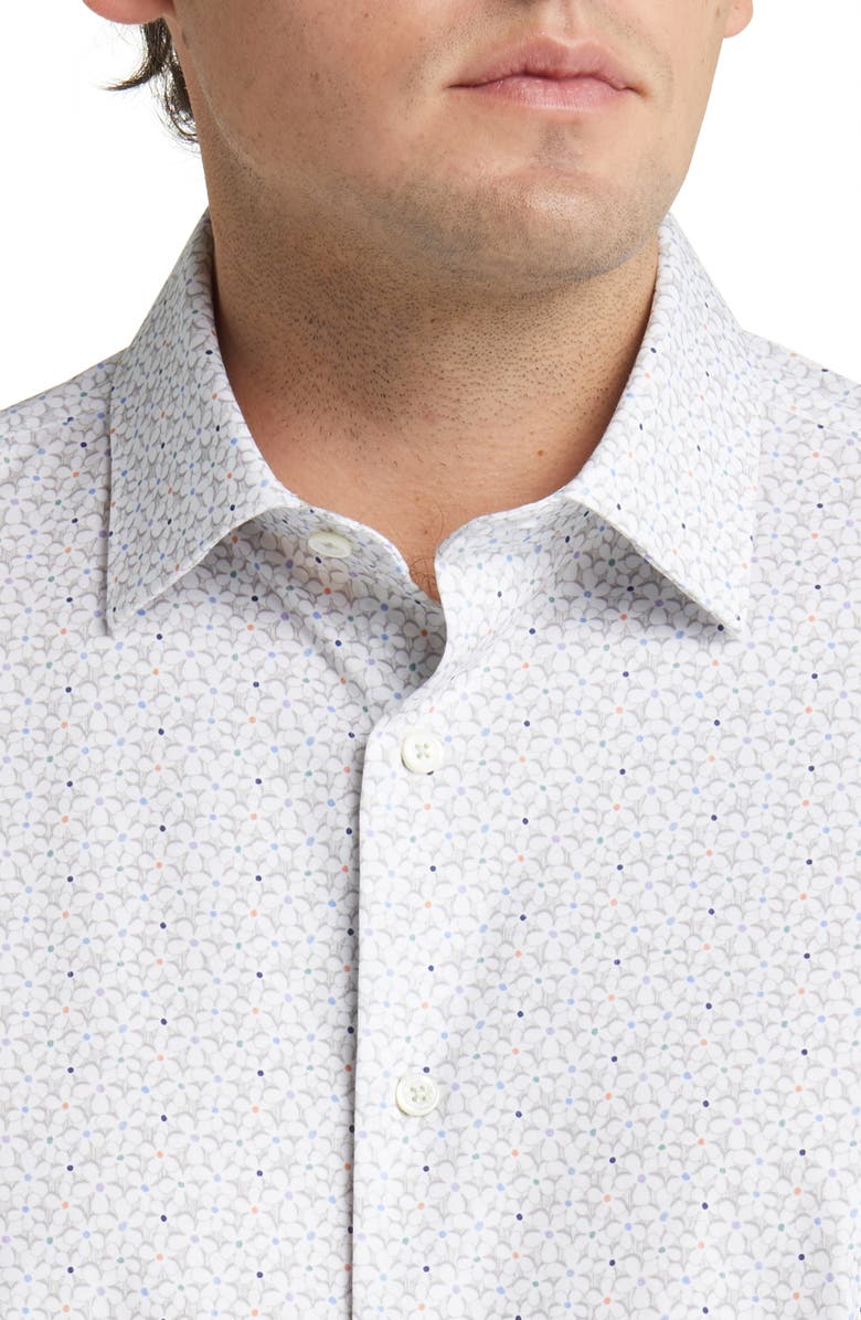 Bugatchi James OoohCotton<sup>®</sup> Floral Button-Up Shirt, Alternate, color,