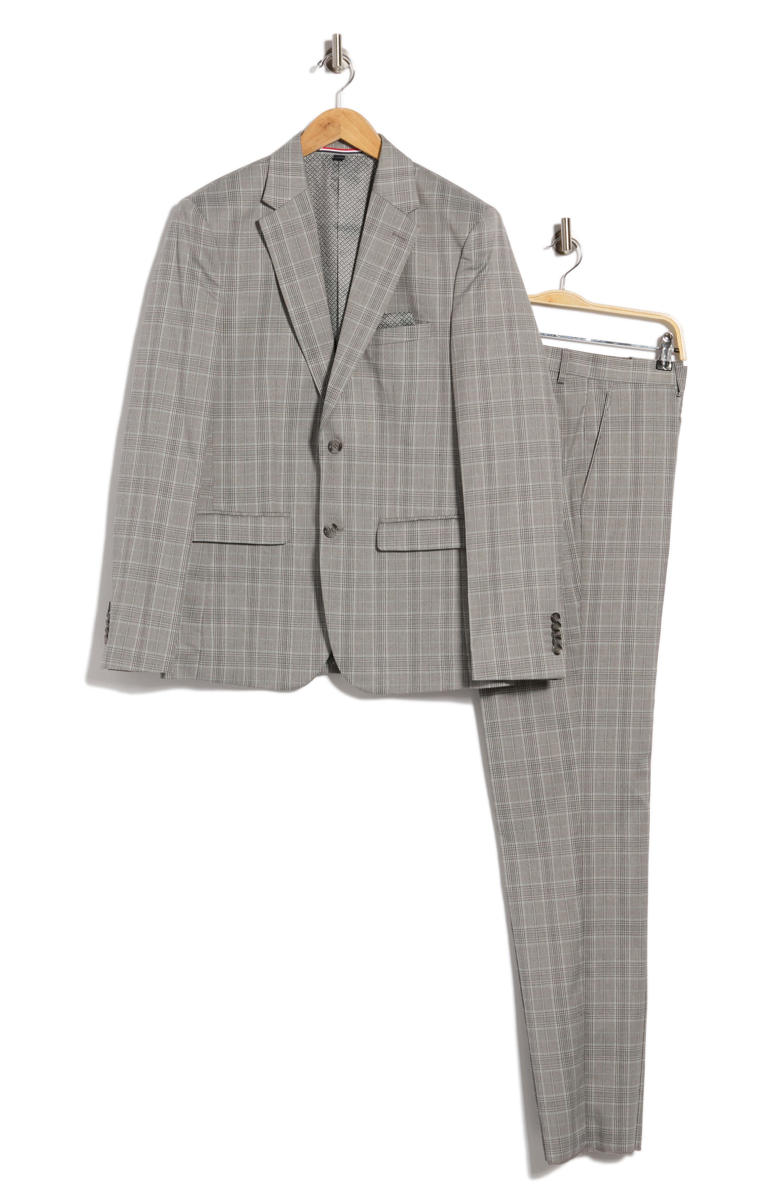 Plaid Two Piece Suit