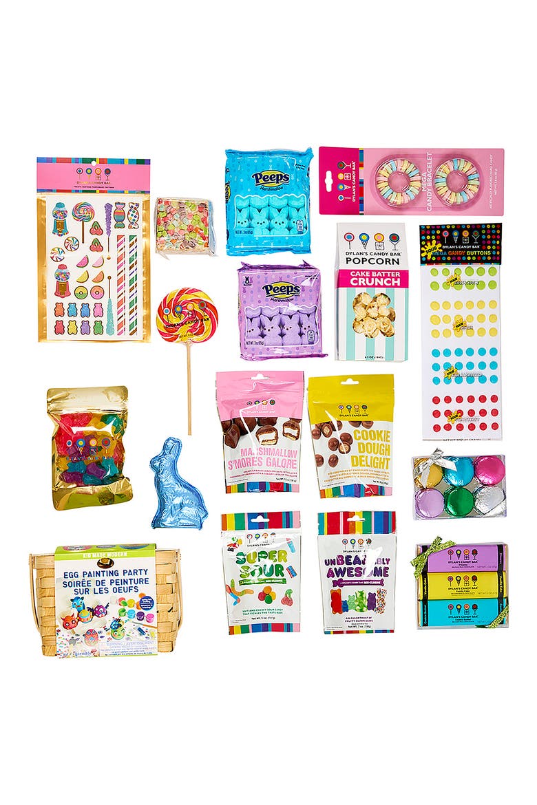 Indulgent Easter Gift Basket, Alternate, color, MULTI