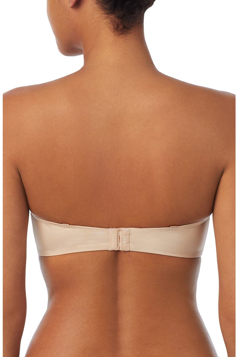 Smooth Strapless Underwire Push-Up Bra, Alternate, color, CASHMERE