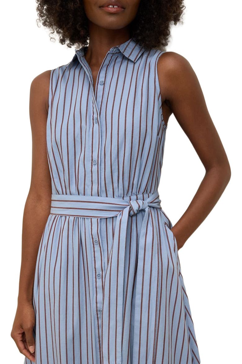 Pact Organic Cotton Sunset Lightweight Cotton Sleeveless Shirtdress (Women)
