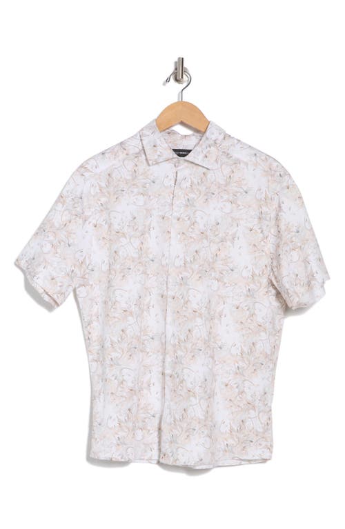 Westzeroone Emilio Short Sleeve Stretch Button-up Shirt