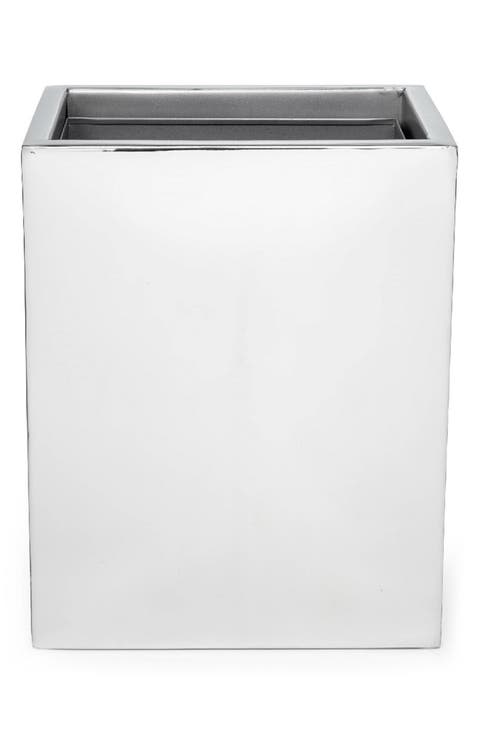 Stainless Steel Rectangular Waste Basket