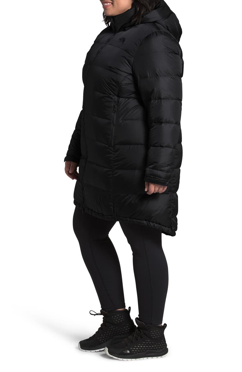 The North Face Metropolis III Hooded Water Resistant Down Parka, Alternate, color, 