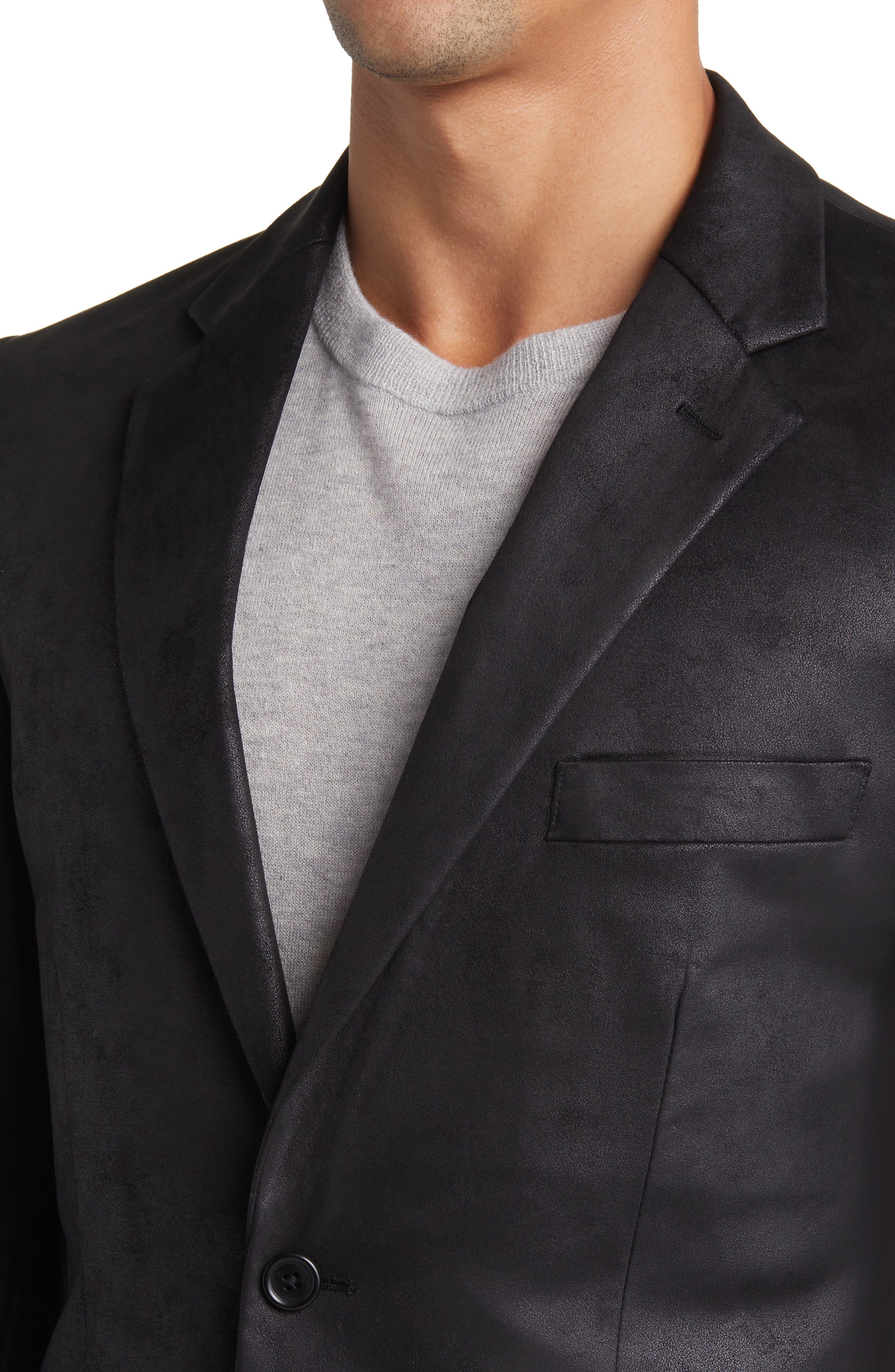 Norris Faux Suede Blazer - image 2