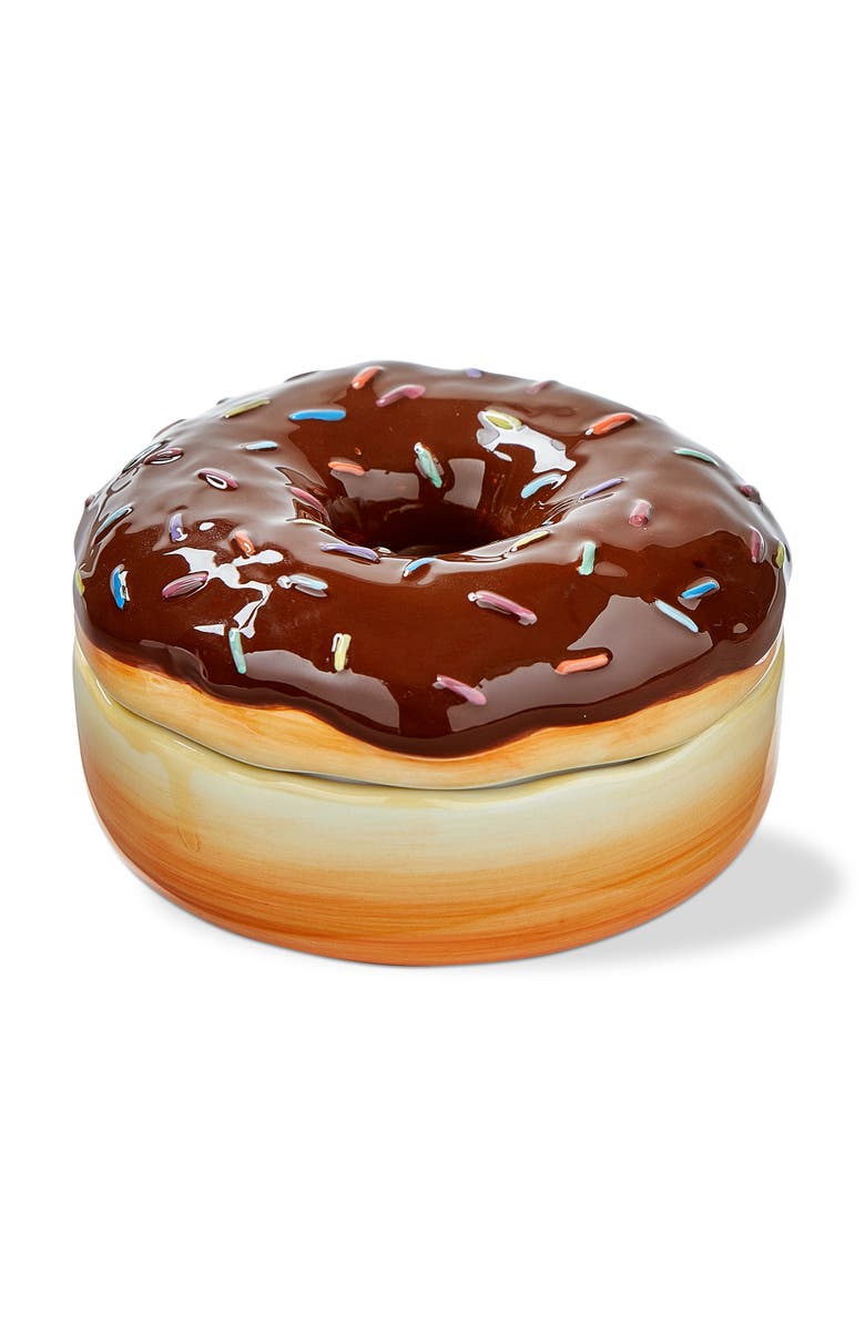tag Chocolate Sprinkle Donut Trinket Dish Decorative Tray, Main, color, Multicolored