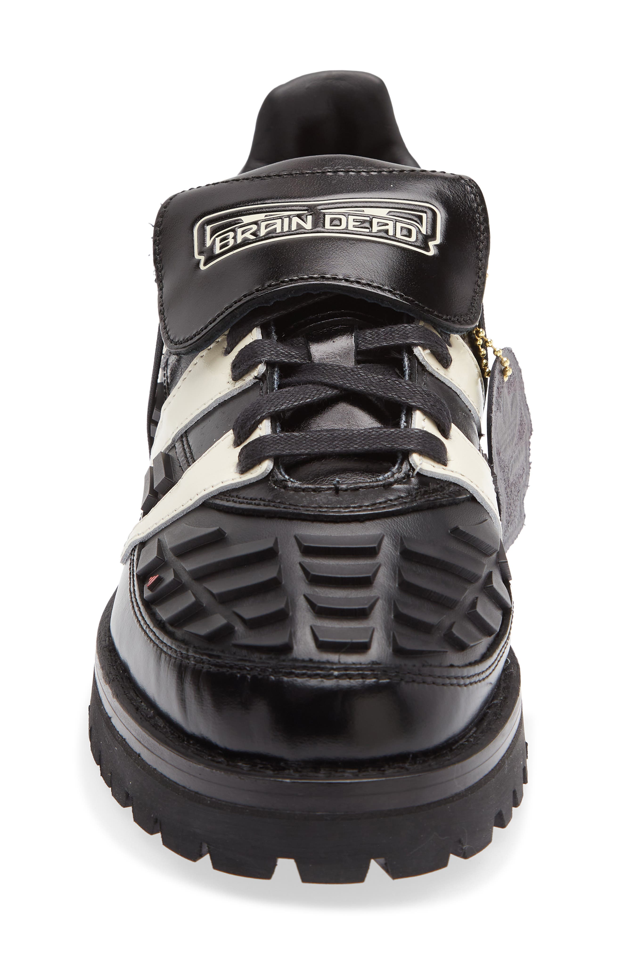 adidas x Brain Dead Predator Sneaker, Alternate, color, Black/ Cream White/Black