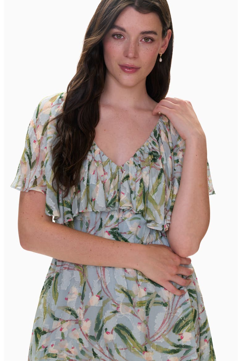 Mia Mini Dress, Alternate, color, Seafoam Multi