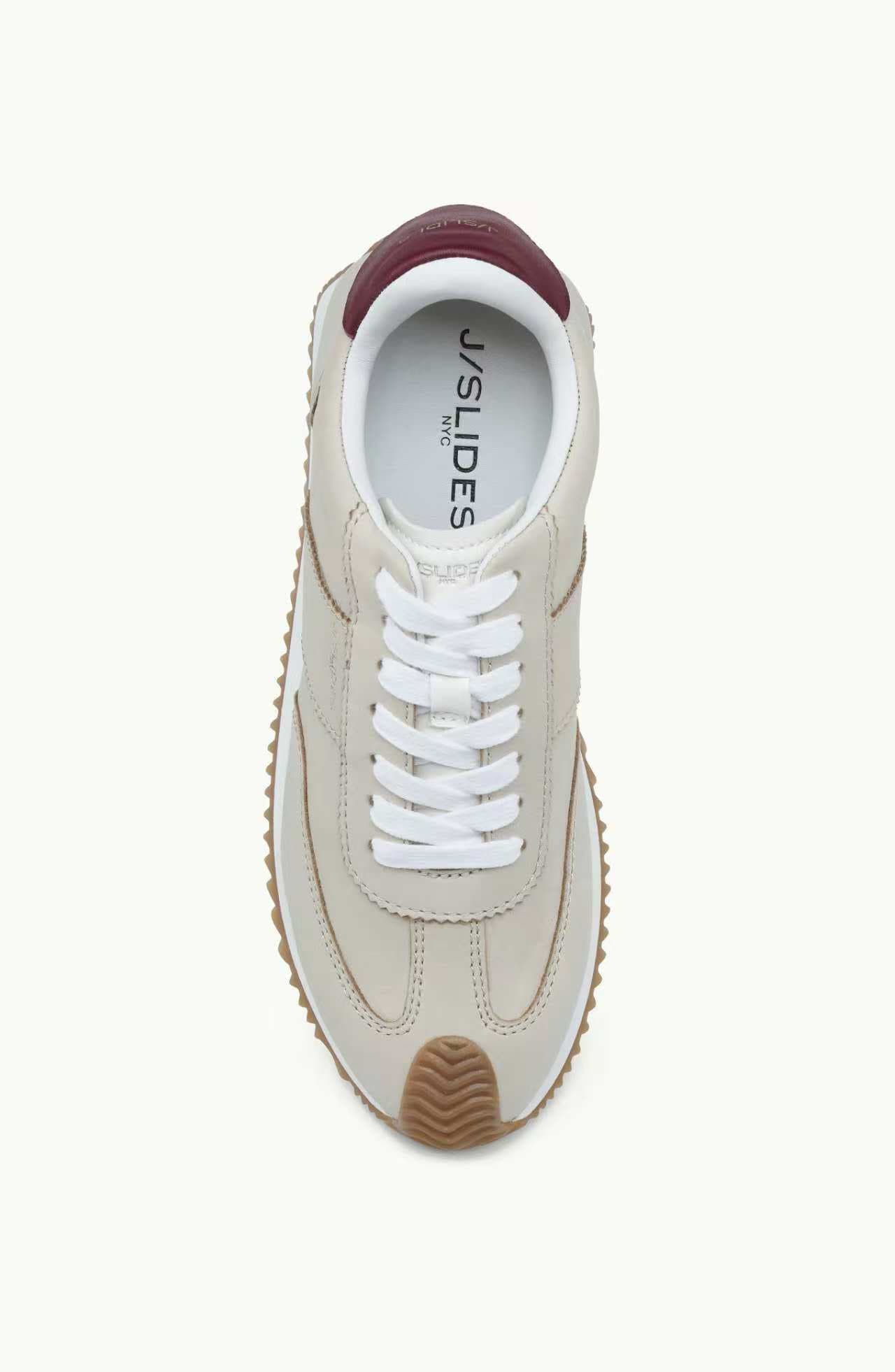 Jslides Women's Lilith Sneaker, Alternate, color, Off White Wine