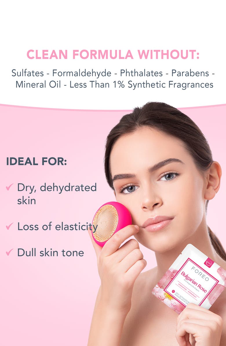 FOREO UFO Mask Bulgarian Rose, Alternate, color, NO COLOR