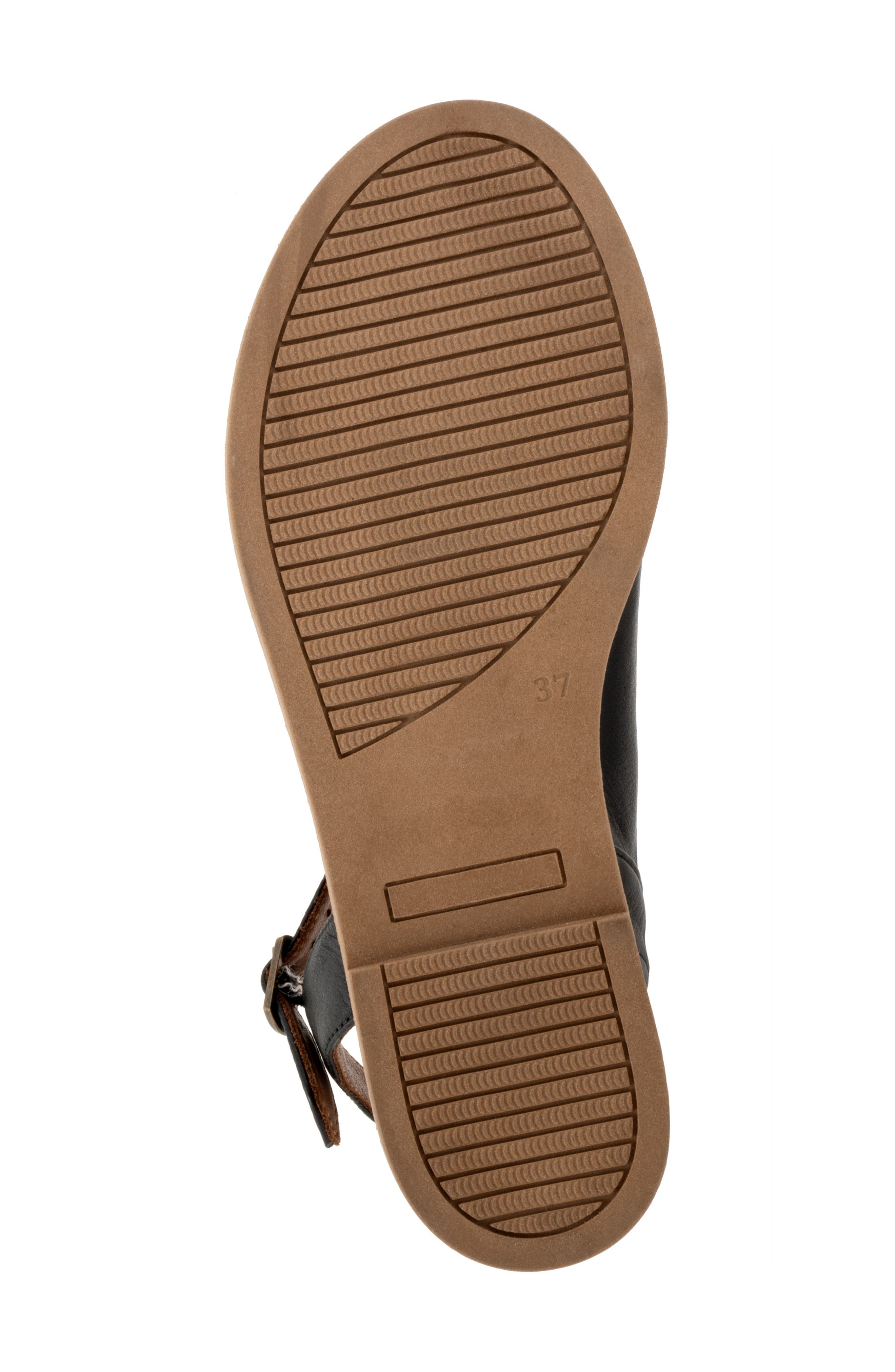 Bueno Harmony Ankle Strap Sandal, Alternate, color, Black